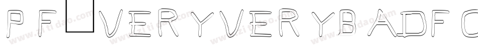 Pf_veryverybadfont7 Inverted字体转换